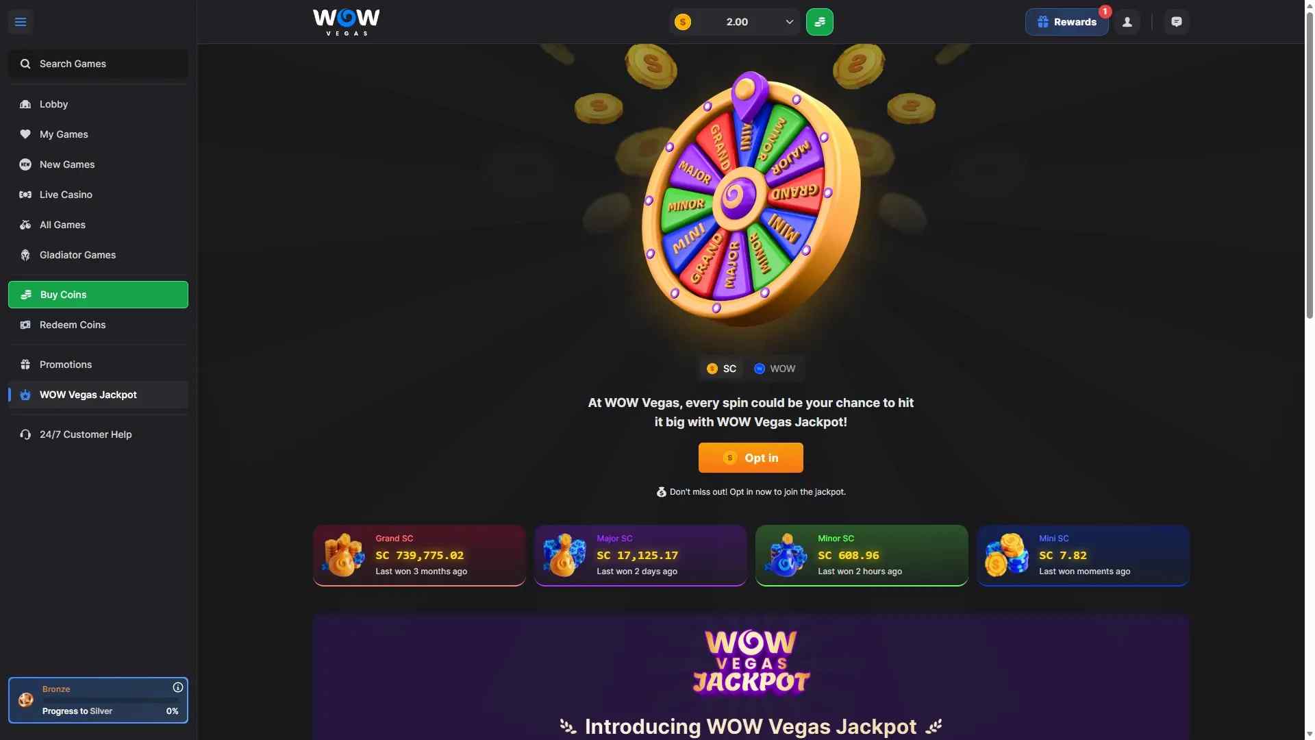 Jackpots